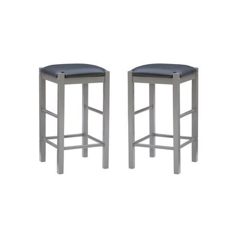 Backless grey deals bar stools