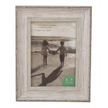 Northlight 5" x 7" Weathered Finish Photo Picture Frame - White