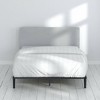 Full Parker Upholstered Headboard Light Gray - Zinus: Steel Frame, Foam Padding, Easy Attach - 4 of 4