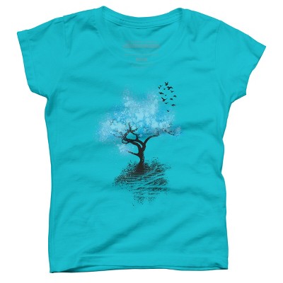 Girl's Design By Humans leaving home By alnavasord T-Shirt