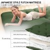 Nasitip Futon Mattress, Japanese Floor Mattress Floor Mat, Foldable Tatami Mattress Roll Up Floor Bed Mattress for House Guest Camping Dorm - 4 of 4