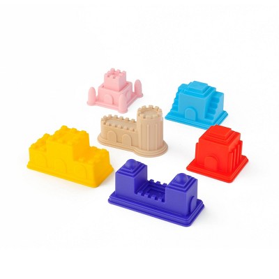6ct Sand Molds Castles - Bullseye's Playground™