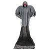 Costway 12.1 Ft Hanging Halloween Decoration Skeleton Ghost with Flickering Red Eyes - 2 of 4
