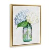 Stupell Industries Country Jar Hydrangea Bouquet Floating Frame Canvas Art - 2 of 4