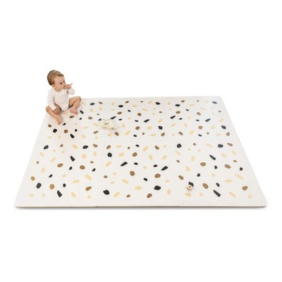 Confetti and White Extra Large Foam Baby Play Mat