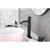 LunaLulink Bathroom Sink Faucet Single Hole Single Handle Bathroom Faucet Vanity Faucet Modern RV Faucet Deck Mount 1 Hole or 3 Holes - 2 of 4