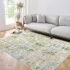 Modern Abstract Area Rug – Washable, Low Pile, Non-Slip, Non-Shedding Foldable Floor Carpet for Living Room, Bedroom, Kitchen - 2 of 4