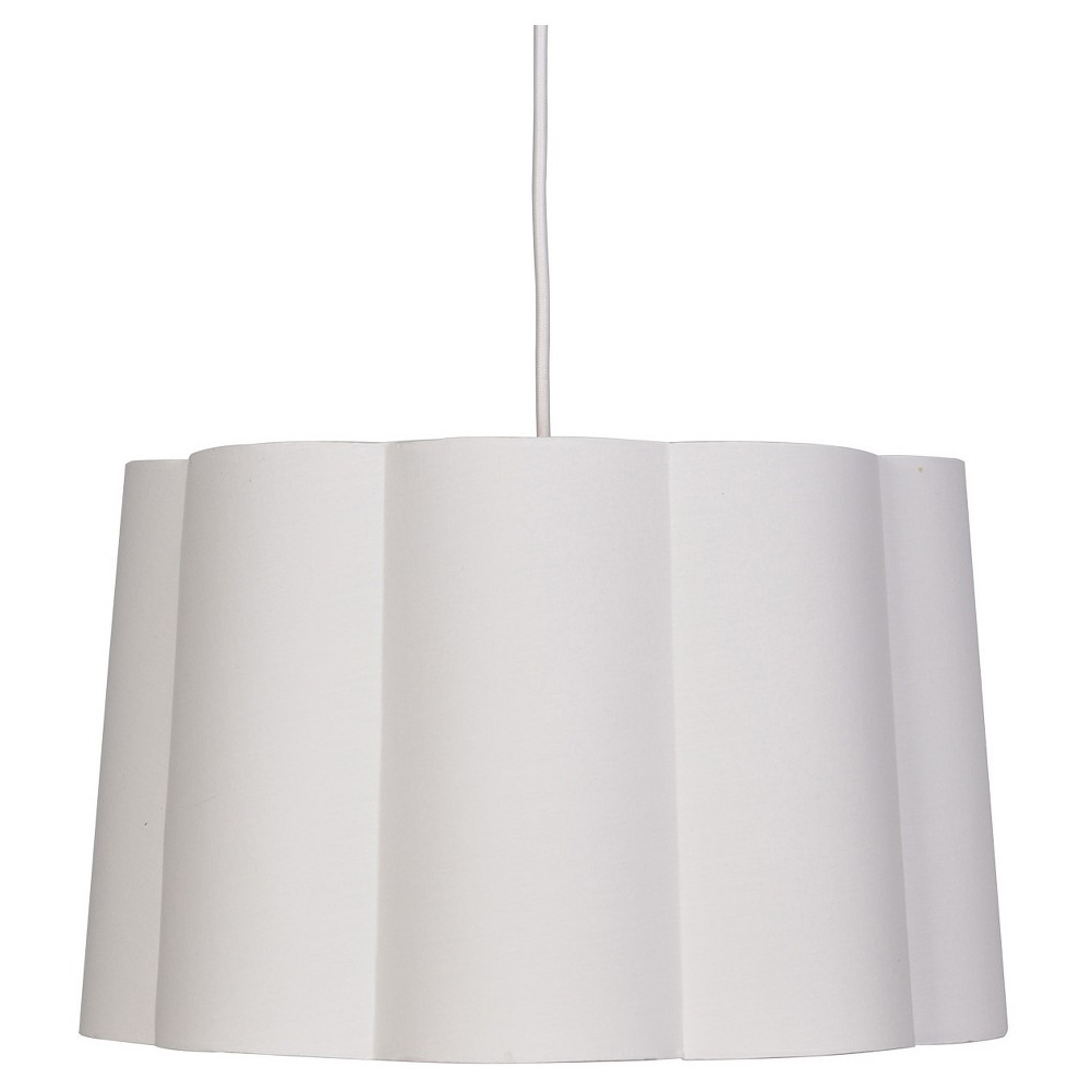 Scalloped Ceiling Light White - Pillowfort was $69.99 now $34.99 (50.0% off)