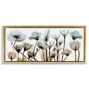 Stupell Industries Mixed Transparent Flowers, 31" x 14" - 1 of 4
