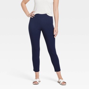 Women's High-Rise Skinny Ankle Pull-On Pants - A New Day™ - 1 of 3
