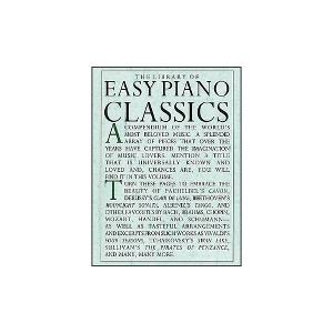 Music Sales The Library Of Easy Piano Classics - 1 of 1