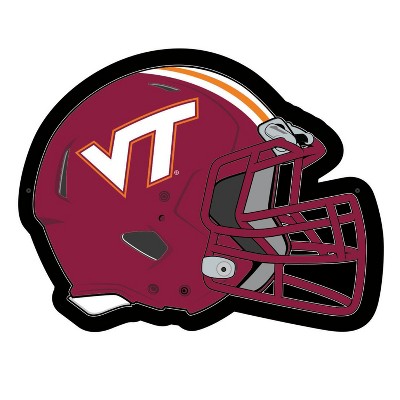 Evergreen Ultra-Thin Edgelight LED Wall Decor, Helmet, Virginia Tech- 19.5 x 15 Inches Made In USA