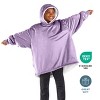 The Bare Homey - Kids Wearable Blanket Hoodie - Fleece Side Pockets - 4 of 4