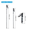 Unique Bargains Aluminum Alloy Collapsible Hiking Trekking Pole with Snow Basket 43-53 Inch - 2 of 4