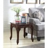 Roundhill Furniture Dark Cherry Finish Wood Coffee & End Table Set - 3Pc - 2 of 4