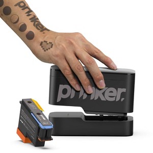 Prinker M Temporary  Instant Custom Tattoo Printer with Premium Cosmetic Color Ink - Compatible w/Apple iOS & Android devices - 1 of 4