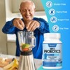 ZEBORA Probiotics for Men 100 Billion CFU - Probiotics & Prebiotics & Enzymes - 90 Veg Capsules - 3 of 4