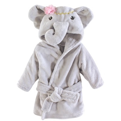 Neutral Llama Little Treasure Unisex Baby Cotton Animal Face Hooded Towel One Size 