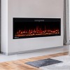Northwest 60 Inch Electric Fireplace with Remote - 3 of 4