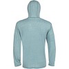 Reel Life Ocean Washed Circle Palm Pullover Hoodie - Adriatic Blue - 2 of 2