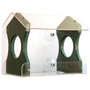 JCS Wildlife Diner 9 Window Bird Feeder - Holds 3 Cups - 1 of 3