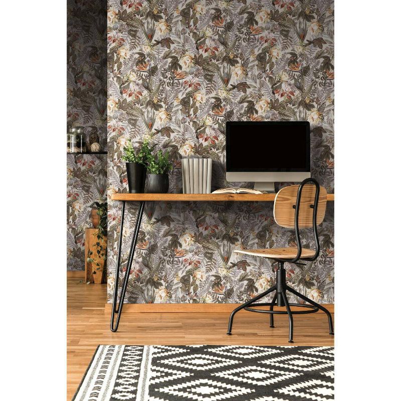 RoomMates Tropical Flowers Peel and Stick Wallpaper, 6 of 13
