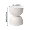 Artloge Lightweight Concrete Round Accent Sofa Side Table Occasional Chair End Table - 2 of 4