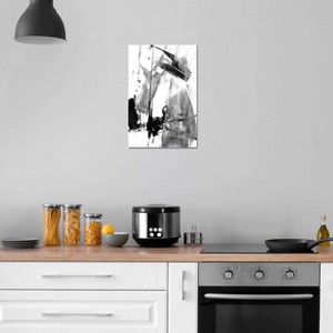iCanvas Glam and Black II Black and White by Jennifer Goldberger Canvas Print Wall Art - 1 of 3