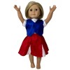Doll Clothes Superstore Cheerleader Fits 18 Inch Girl Dolls Like American Girl Our Generation My Life Dolls - 3 of 4