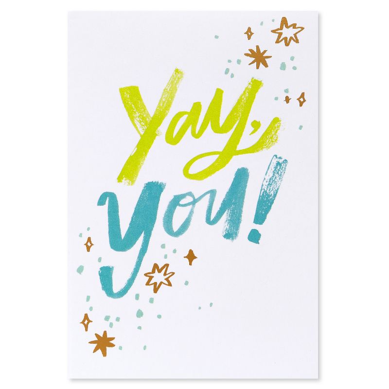 &#39;Yay You!&#39; Congratulations Card, 5 of 7
