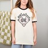Simply Sage Market Women's Dirt and Diamonds Kinda Girl Short Sleeve Ringer Tee - 2 of 3