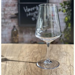 ChicFurnit Drinkware Plastic Wine Glass Set Unbreakable Tritan Lexington Design for Stylish Entertaining, Clear, 2.5"*2.5"*8.75" - 1 of 4