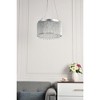 Elegant Lighting Influx 10 light Chrome Pendant Clear Royal Cut Crystal - 2 of 4