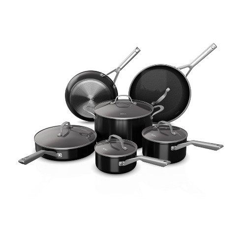 Ninja Foodi Neverstick Essential 11pc Nonstick Cookware Set - Black : Target