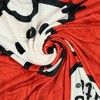 Sanrio Hello Kitty How Cute Micro Raschel Lap Throw Blanket  45" x 60" Red - 4 of 4