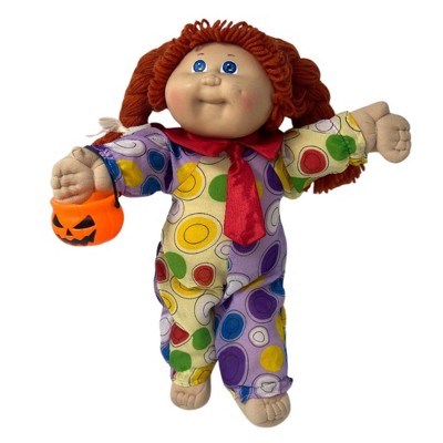 Детские куклы Doll Clothes Superstore Colorful Clown Costume with Pumpkin Bucket for 15-16 Inch Cabbage Patch Kid Dolls — фото 2