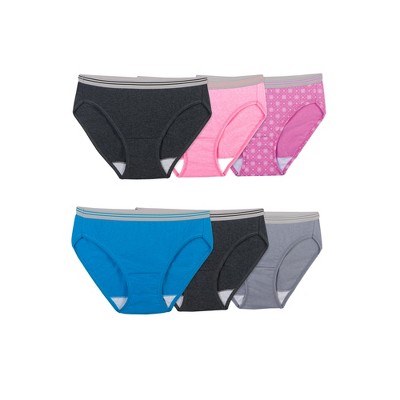 Fruit Of the Loom Women's Heather Bikini Panty, 6 Pack
