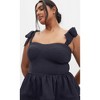 Women's Plus Size Elina Dress - navy | CITY CHIC - 4 of 4