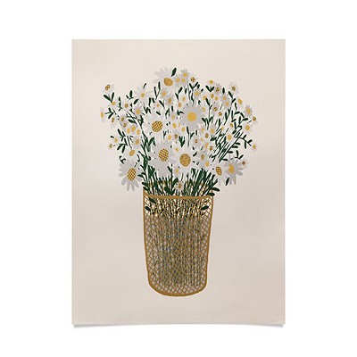 Alisa Galitsyna Sweet As A Daisy 18" x 24" Unframed Poster - Society6