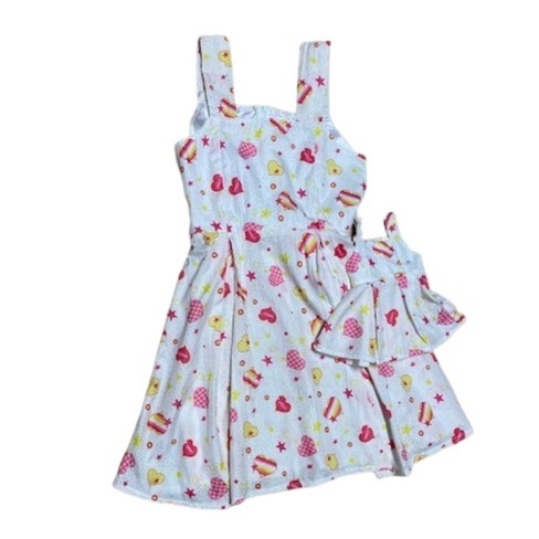 Doll Clothes Superstore Matching Girls And Doll Clothes Glittering Hearts Size 7 Target