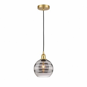 Rochester - 1 Light Cord Hung Mini Pendant In Industrial Style-9.88 Inches Tall and 8 Inches Wide - 1 of 1
