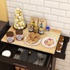 Dexmalle Kitchen Island Rolling Trolley Cart with Adjustable Shelves and Towel Rack - 4 of 4