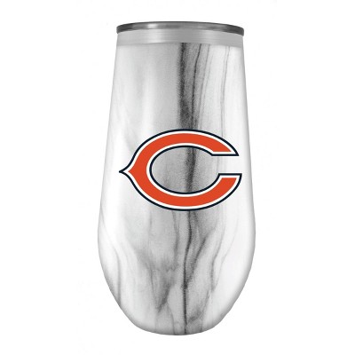 NFL Chicago Bears Tall Stemless Marble Tumbler - 16oz