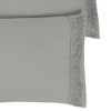 Southshore Fine Living, Vilano Lace Collection Pair of 2 Pillowcases Ultra Soft Brushed Microfiber - 4 of 4