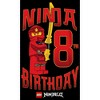 Boy's LEGO®: Ninjago Ninja Kai Birthday 8 T-Shirt - 2 of 4