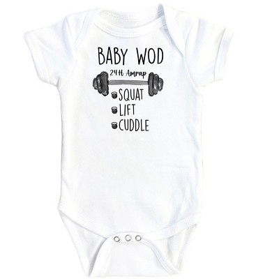 Baby Wod Gym - Baby Boy Girl Clothes Infant Onesie® Funny Cute Newborn GS1