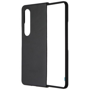 Samsung Official Leather Cover for Samsung Galaxy Z Fold4 - Black - 1 of 3