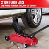 Hydraulic Jack 2 Ton Floor Jack with Oxford Bag, Heavy Duty Car Repair Jack,  Floor Jack with Swivel Casters, Garage and Truck Lifting Jack - 3 of 4