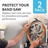 Impresa Urethane Band Saw Tires - 2 Pack - Fits 14 x 1 x 0.095-Inch Saws - Compatible with Most Bandsaws - No Adhesive Needed - 2 of 4
