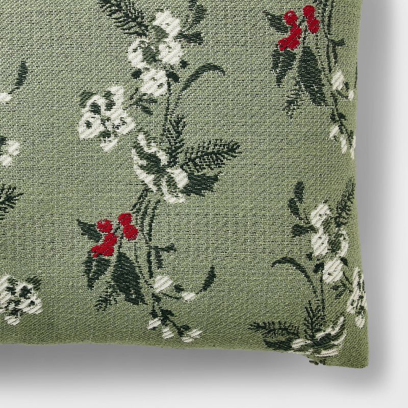 Oversized Printed Floral Throw Pillow - Threshold™ designed with Studio McGee, 4 of 6